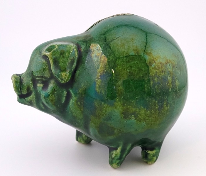 Pottery-4Color-Pig-Round-1